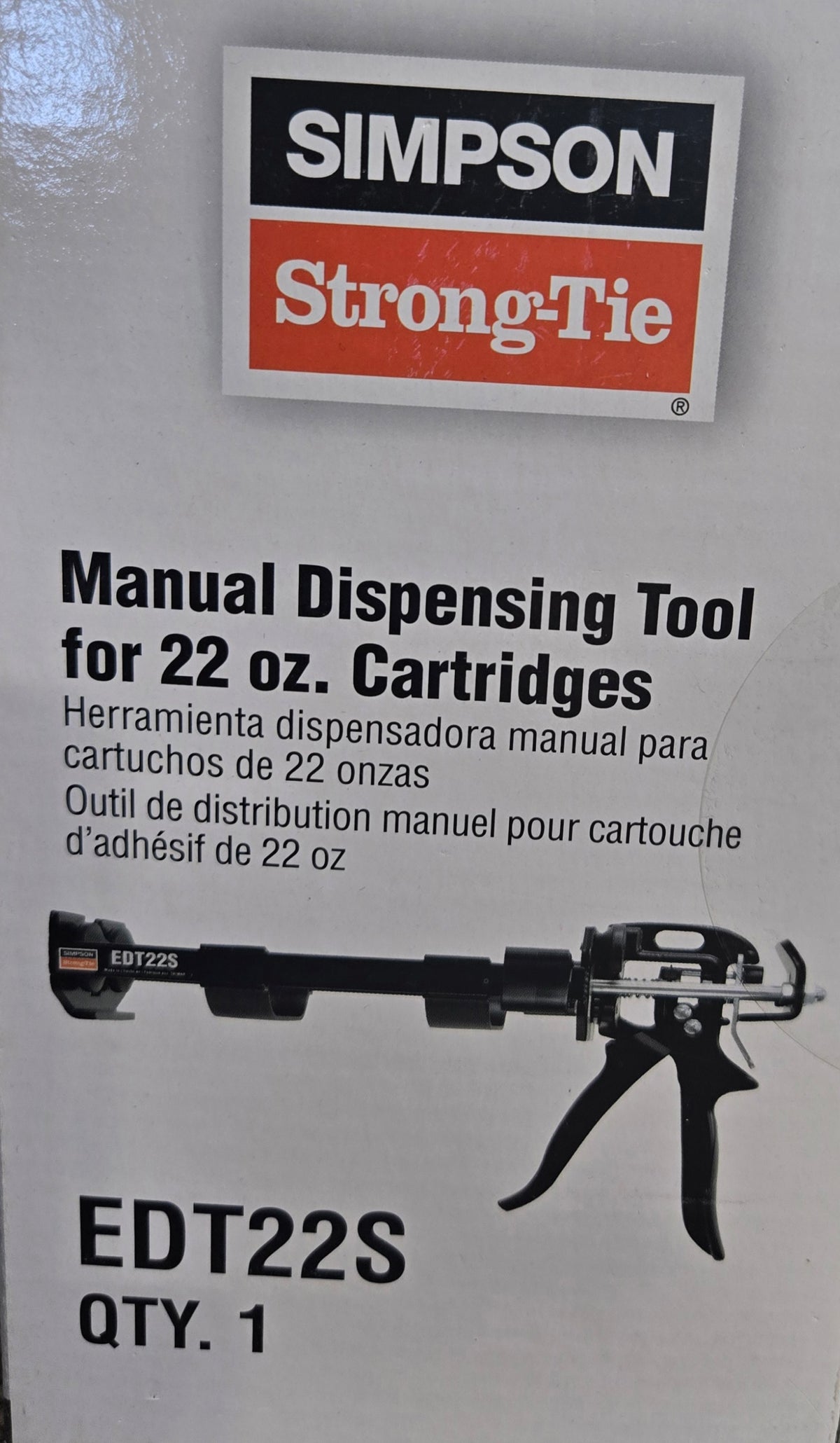 Simpson Strong-Tie Adhesive Dispensing Tool 22 oz.